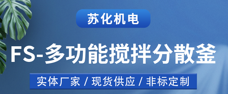 FS多功能攪拌分散釜(圖1)