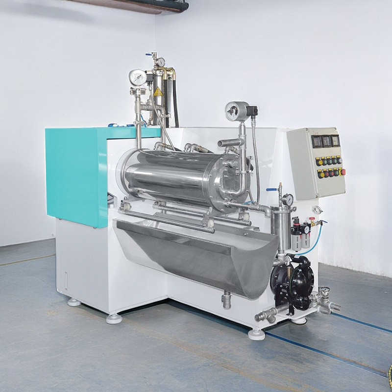 納米砂磨機的工作原理