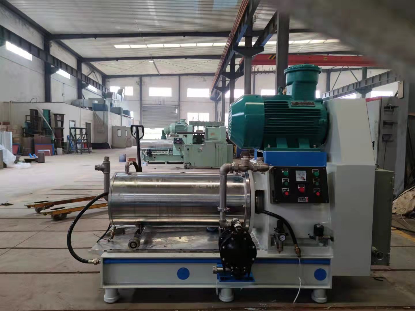 臥式砂磨機(jī)的原理和特點(diǎn)