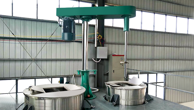 平臺式高速分散機特點