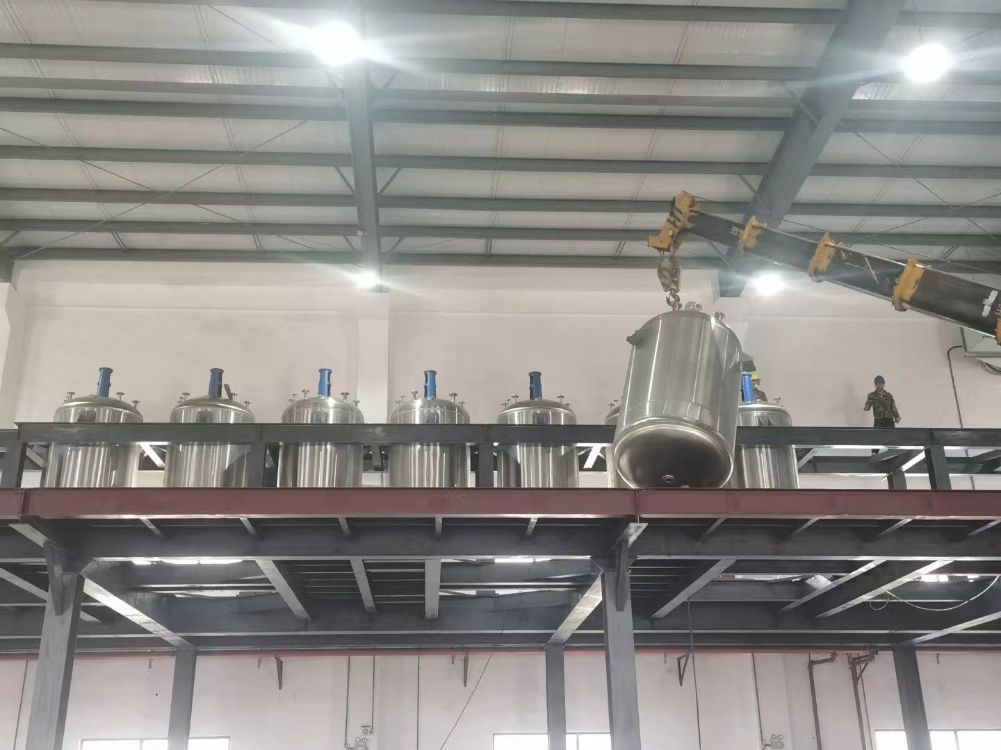 惠州市 農業醫藥科技有限公司 反應釜生產線 工程案例(圖3)