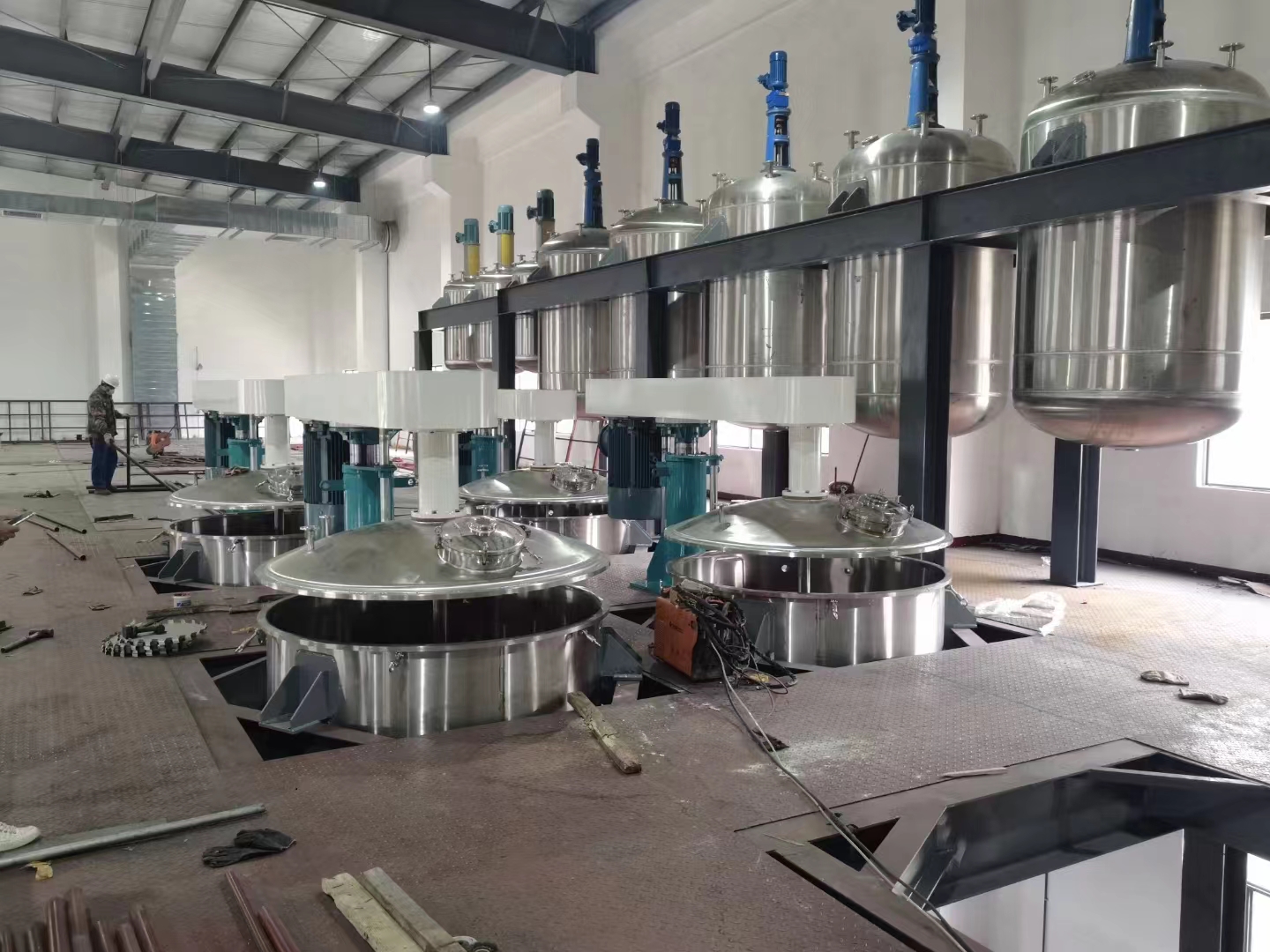 廣東肇慶 歌麗斯化學(xué) 環(huán)氧防腐漆生產(chǎn)平臺(tái) 工程案例(圖3)